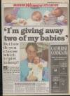 Daily Mirror Wednesday 02 October 1991 Page 21