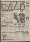 Daily Mirror Saturday 09 November 1991 Page 2