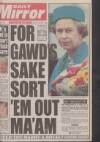 Daily Mirror Monday 23 March 1992 Page 1