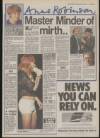 Daily Mirror Wednesday 17 June 1992 Page 13