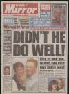 Daily Mirror Saturday 05 December 1992 Page 1