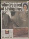 Daily Mirror Wednesday 20 January 1993 Page 3