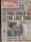 Daily Mirror Thursday 22 April 1993 Page 1