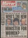 Daily Mirror Saturday 05 June 1993 Page 1