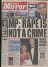 Daily Mirror Friday 29 October 1993 Page 1
