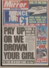 Daily Mirror Tuesday 04 January 1994 Page 1