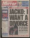 Daily Mirror Thursday 01 December 1994 Page 1