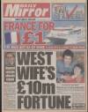 Daily Mirror Tuesday 03 January 1995 Page 1
