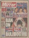 Daily Mirror Saturday 01 April 1995 Page 1