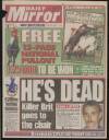 Daily Mirror Saturday 08 April 1995 Page 1