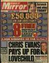 Daily Mirror Saturday 13 May 1995 Page 1
