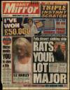 Daily Mirror Monday 03 July 1995 Page 1