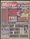 Daily Mirror Monday 04 September 1995 Page 1