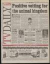 Daily Mirror Friday 05 January 1996 Page 25