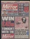 Daily Mirror Saturday 06 January 1996 Page 1