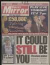 Daily Mirror Monday 08 January 1996 Page 1