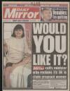 Daily Mirror Wednesday 10 January 1996 Page 1