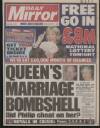 Daily Mirror Saturday 13 January 1996 Page 1