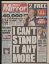 Daily Mirror Tuesday 23 January 1996 Page 1