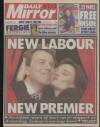 Daily Mirror Wednesday 02 October 1996 Page 1