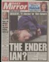 Daily Mirror Friday 04 October 1996 Page 1