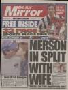 Daily Mirror Monday 14 October 1996 Page 1