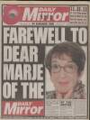 Daily Mirror Monday 11 November 1996 Page 1