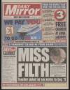 Daily Mirror Saturday 04 January 1997 Page 1