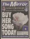 Daily Mirror Saturday 13 September 1997 Page 1
