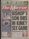 Daily Mirror Thursday 30 October 1997 Page 1
