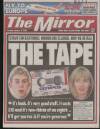 Daily Mirror Tuesday 13 January 1998 Page 1