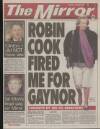 Daily Mirror Tuesday 27 January 1998 Page 1