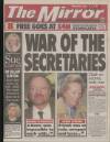 Daily Mirror Wednesday 28 January 1998 Page 1