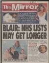 Daily Mirror Friday 20 February 1998 Page 1