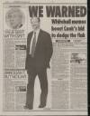 Daily Mirror Tuesday 12 May 1998 Page 4