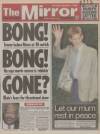 Daily Mirror Thursday 03 September 1998 Page 1