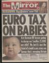 Daily Mirror Tuesday 01 December 1998 Page 1