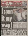 Daily Mirror Thursday 14 January 1999 Page 1