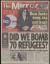 Daily Mirror Thursday 15 April 1999 Page 1
