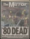 Daily Mirror Wednesday 06 October 1999 Page 1
