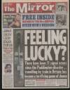 Daily Mirror Monday 11 October 1999 Page 1