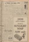 Dundee Evening Telegraph Wednesday 11 January 1939 Page 9