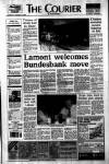 Dundee Courier Monday 14 September 1992 Page 1