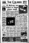 Dundee Courier Tuesday 29 September 1992 Page 1