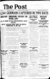 Sunday Post Sunday 23 July 1916 Page 1