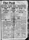 Sunday Post Sunday 18 February 1917 Page 1