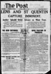 Sunday Post Sunday 15 April 1917 Page 1