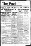 Sunday Post Sunday 07 October 1917 Page 1