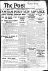 Sunday Post Sunday 25 November 1917 Page 1