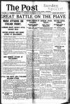 Sunday Post Sunday 16 December 1917 Page 1